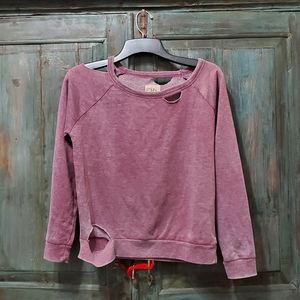 Chaser Distressed Sweatshirt